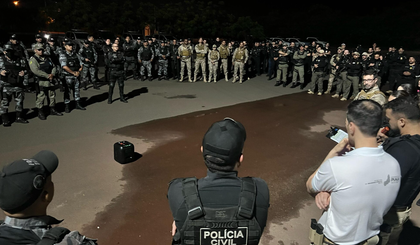 Operação desarticula “rolezinhos” e resulta no cumprimento de 450 procedimentos judiciais. (Foto: Divulgação/Governo do Piauí)