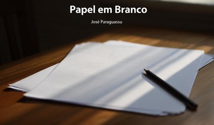Papel em Branco (Foto: Gerado por IA)