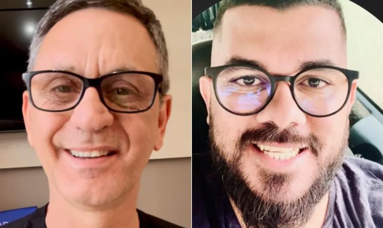 Pastor Kamp e missionário Saulo, da Igreja Nova Vida