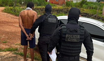 Prisão de líderes de facção busca desestruturar crime no litoral do Piauí (Foto: Polícia civil) Prisão de líderes de facção busca desestruturar crime no litoral do Piauí (Foto: Polícia civil)