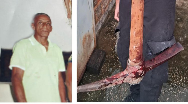 Raimundo foi morto com diversos golpes de picareta na cabeça