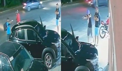 Sargento da PM reage a assalto, atira em bandido e é baleado em Teresina (Foto: Reprodução/Redes Sociais) Sargento da PM reage a assalto, atira em bandido e é baleado em Teresina (Foto: Reprodução/Redes Sociais)