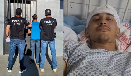 Suspeito de jogar amigo de penhasco é preso no Piauí; vítima fingiu estar morta para sobreviver. (Foto: Divulgação)