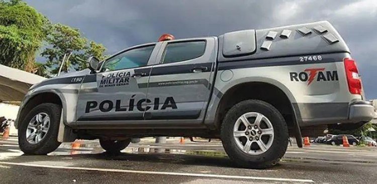 Viatura da Polícia Militar de Minas Gerais• Divulgação PMMG
