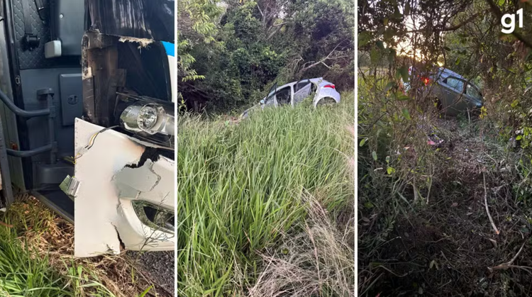 Vítima estava dirigindo um carro quando se acidentou e, ao sair do veículo para pedir socorro, foi atingida por um ônibus.