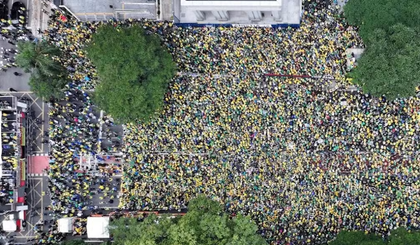 Ato com Bolsonaro na Paulista a favor da anistia reúne cerca de 44,9 mil manifestantes, segundo metodologia da USP. (Foto: Reprodução/Monitor do Debate Político no Meio Digital & More in Common) Ato com Bolsonaro na Paulista a favor da anistia reúne cerca de 44,9 mil manifestantes, segundo metodologia da USP. (Foto: Reprodução/Monitor do Debate Político no Meio Digital & More in Common)