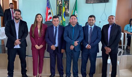 Barão de Grajaú já conhece os novos líderes da mesa diretora da Câmara Municipal para o biênio 2025/2026 (Foto: Instagram baraoverdadeoficial) Barão de Grajaú já conhece os novos líderes da mesa diretora da Câmara Municipal para o biênio 2025/2026 (Foto: Instagram baraoverdadeoficial)