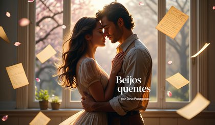 Beijos quentes (Foto: Gerado por IA)