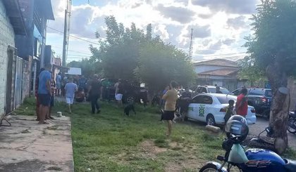 Sangento da Polícia Militar do Piauí é morto a tiros na Zona Sudeste de Teresina (Foto: TV Clube) Sangento da Polícia Militar do Piauí é morto a tiros na Zona Sudeste de Teresina (Foto: TV Clube)