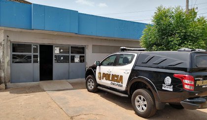 Central de Flagrantes de Picos, no Sul do Piauí (Foto: Antônio Rocha/TV Clube)