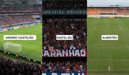 Comparação ilustrativa dos campeonatos estaduais do Ceará, Maranhão e Piaui. (Foto: Gerado por IA) Comparação ilustrativa dos campeonatos estaduais do Ceará, Maranhão e Piaui. (Foto: Gerado por IA)