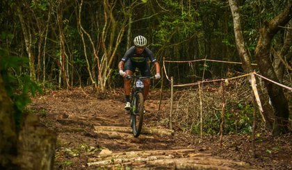 Desafio das Cachoeiras, válido pela 2ª etapa do Estadual de Mountain Bike Cross Country Maratona (XCM) (Foto: Fotos bike / FCP) Desafio das Cachoeiras, válido pela 2ª etapa do Estadual de Mountain Bike Cross Country Maratona (XCM) (Foto: Fotos bike / FCP)