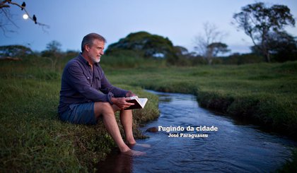Fugindo da cidade (Foto: Gerado por IA)