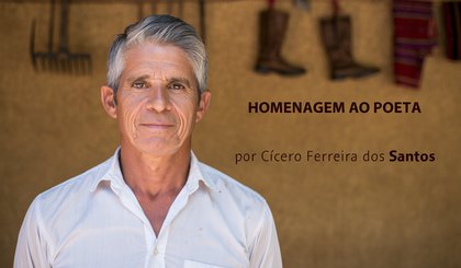 Homenagem ao poeta (Foto: Gerado por IA)