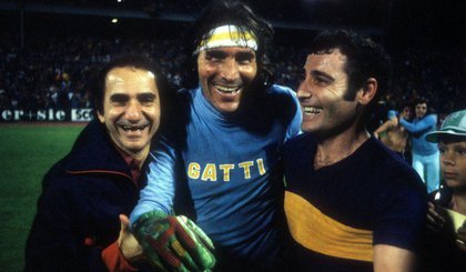 Hugo Gatti, lenda do Boca Juniors, apelidado de El Loco. (Foto: Divulgação/Conmebol) Hugo Gatti, lenda do Boca Juniors, apelidado de El Loco. (Foto: Divulgação/Conmebol)
