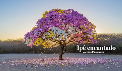 Ipê encantado (Foto: Gerado por IA)