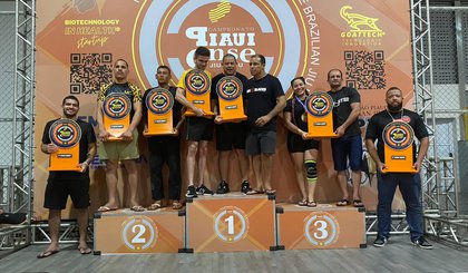 Jiu-Jitsu florianense: 25 atletas e pódio entre os melhores do Piauí (Foto: Instagram David Cury)
