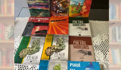 Livro disponíveis (Foto: imagem pessoal)