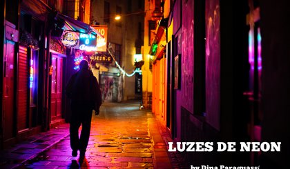 Luzes de Néon (Foto: Gerado por IA)