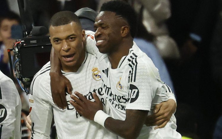 Mbappé e Vini Jr são destaques do Real