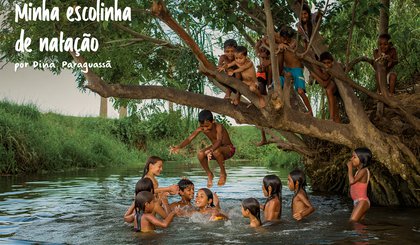 Minha escolinha de natação (Foto: Gerado por IA)