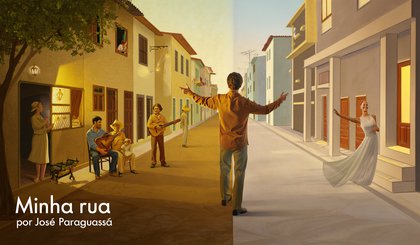 Minha rua (Foto: Gerado por IA)