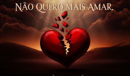 Não quero mais amar (Foto: Gerado por IA)