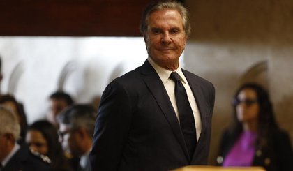 O ex-presidente Fernando Collor, no STF (Foto: Cristiano Mariz/Agência O Globo/22-02-2024) O ex-presidente Fernando Collor, no STF (Foto: Cristiano Mariz/Agência O Globo/22-02-2024)