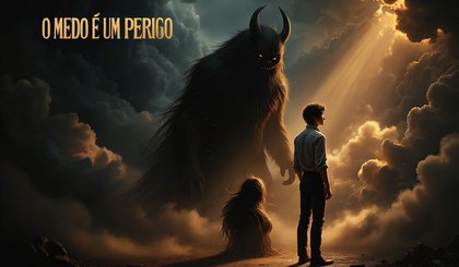 O medo é um perigo (Foto: Gerado por IA)