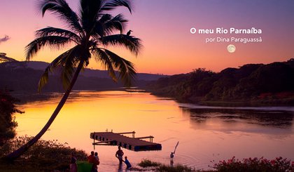 O meu rio Paranaíba (Foto: Gerado por IA)
