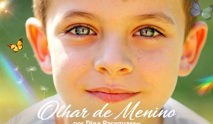 Olhar de menino (Foto: Gerado por IA)