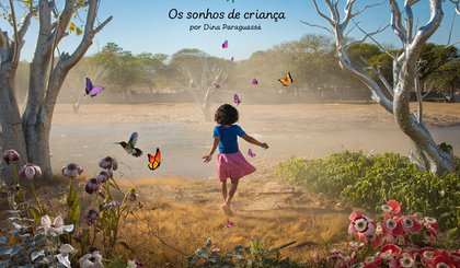 Os sonhos de criança (Foto: Gerado por IA)