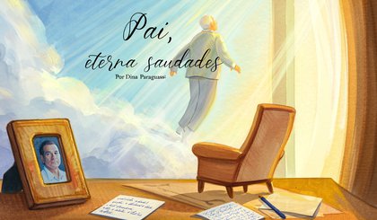 Pai, eterna saudades (Foto: Gerado por IA)