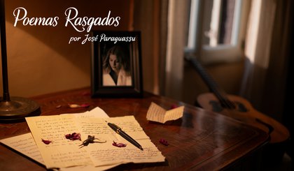 Poemas rasgados (Foto: Gerado por IA)