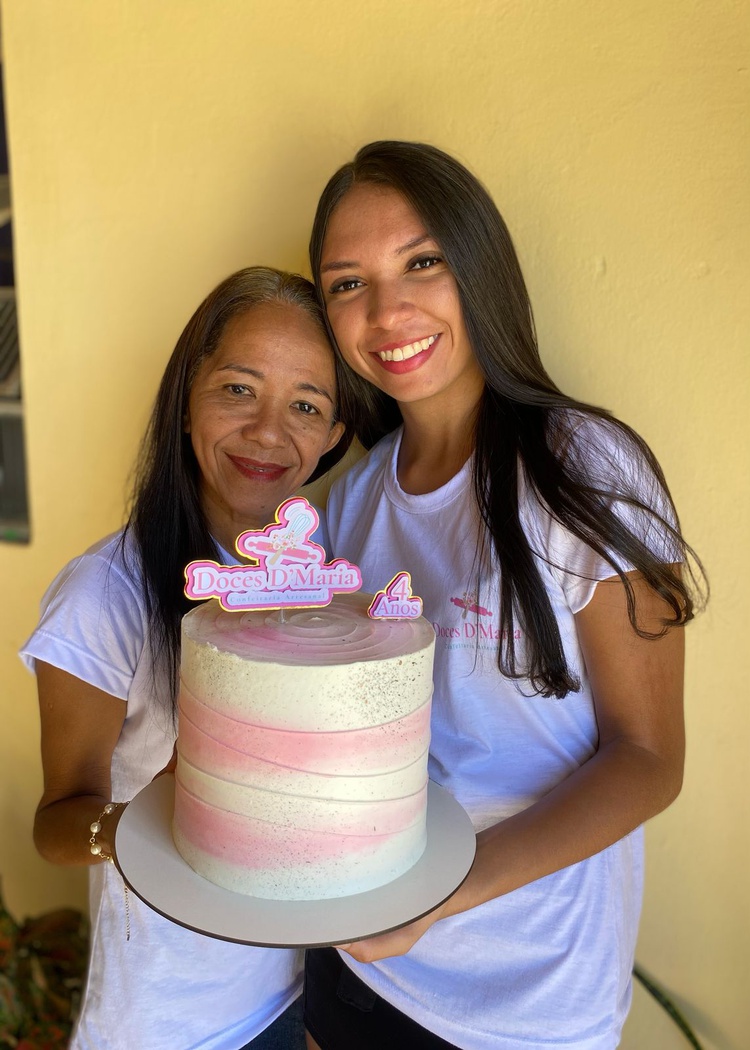Rebeca e Maria Waldene.
