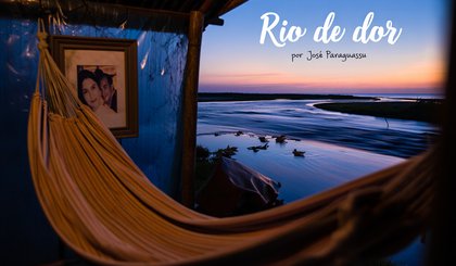 Rio de dor (Foto: Gerado por IA)
