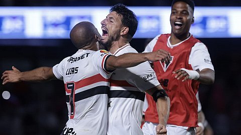 São Paulo estreia com vitória sobre o Talleres na Libertadores