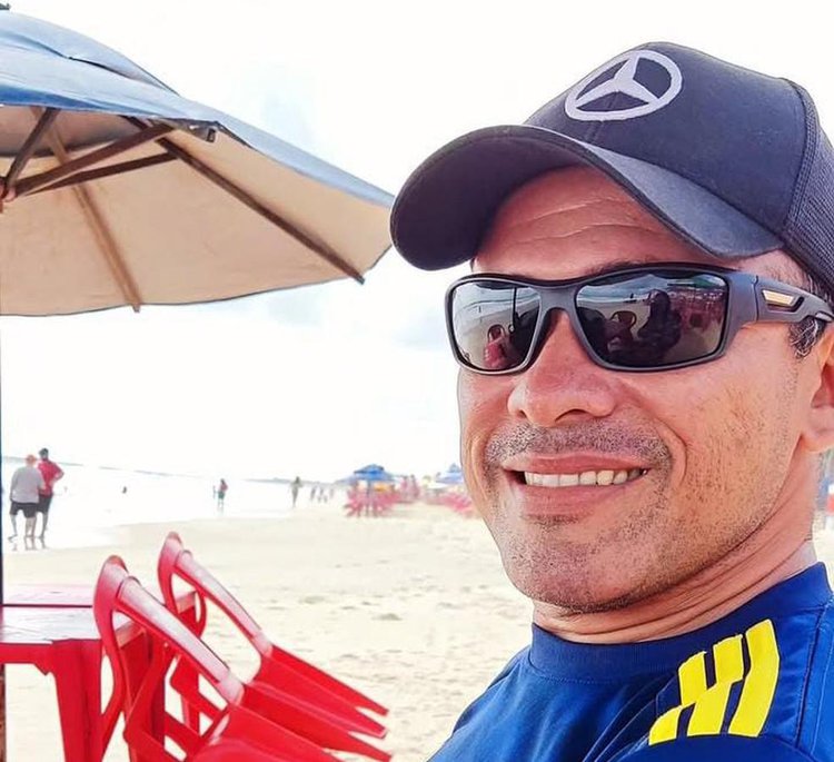 Sargento Antônio Elenilton Araújo Galvão, de 47 anos, foi morto a tiros na tarde deste sábado (26)