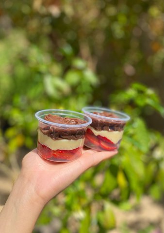 Sobremesa da Doces D'Maria.