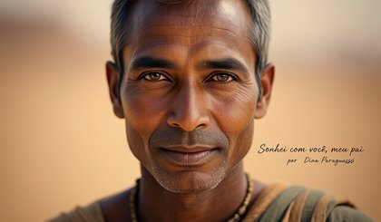 Sonhei com você, meu pai (Foto: Gerado por IA)