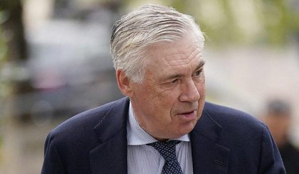 Técnico do Real Madrid, Carlo Ancelotti, chega a tribunal para julgamento de evasão fiscal02/04/2025 REUTERS/Ana Beltran (Foto: Divulgação / InfoMoney)