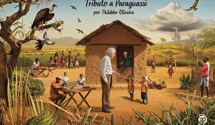 Tributo a Paraguassú (Foto: Gerado por IA)