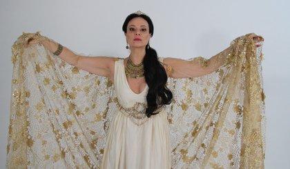 Vanessa Gerbeli estará em Floriano nos dias 18 e 19 de abril, onde dará vida a Herodias, na Paixão de Cristo. (Foto: Cristiane Santos/Escândalo Legalizado de Teatro)