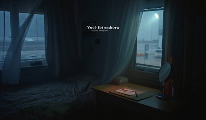 Você foi embora (Foto: Gerado por IA)