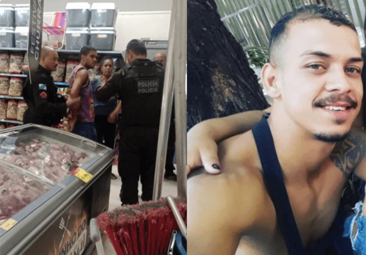 Willian tenta fugir, mas é preso pela PM em estacionamento de mercado