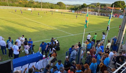 Zundão dos Binhas e Pedra de Fogo disputam o título diante da torcida (Foto: Divulgação PMU) Zundão dos Binhas e Pedra de Fogo disputam o título diante da torcida (Foto: Divulgação PMU)