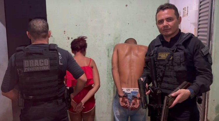 Adolescente foi apreendida e homem foi preso após ameaças à delegado no Piauí.