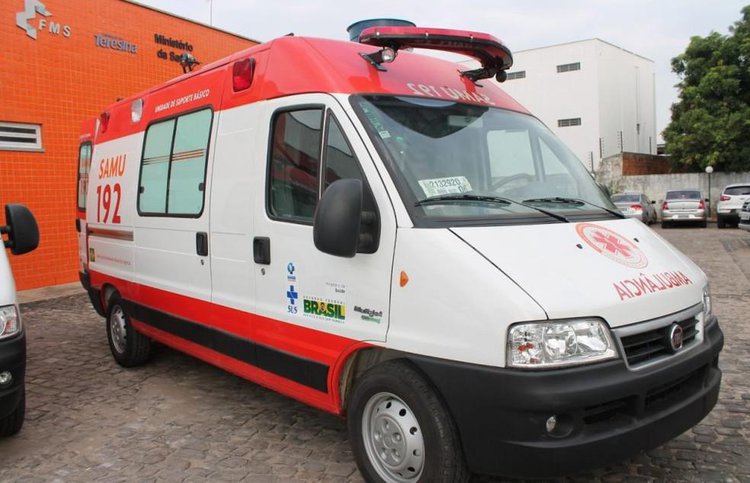 Ambulância do Samu de Teresina