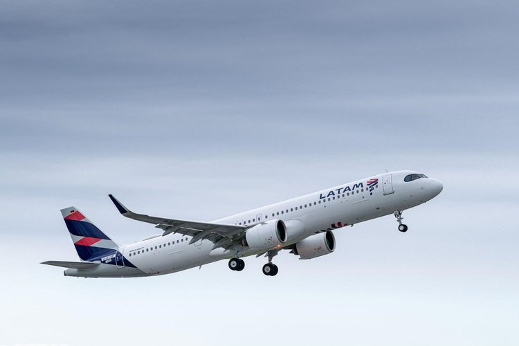 Avião Latam.