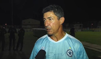 Betinho Nascimento, técnico do Parnahyba (Foto: Verdes Mares)